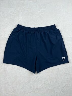 Gymshark Arrival 5” Training Shorts Navy Blue Size XL